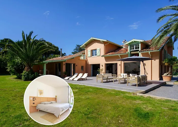 Familiale à Biarritz, Parc Privé, Pelote Basque&boulodrome 4*