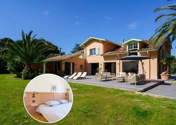 Familiale à Biarritz, Parc Privé, Pelote Basque&boulodrome 4*