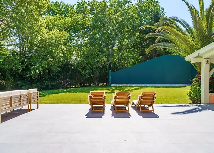 Familiale A Biarritz, Parc Prive, Pelote Basque & Boulodrome Panzió Biarritz